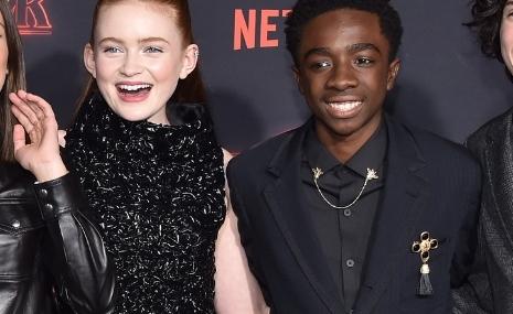 Lucas and Max from Stranger Things 